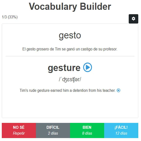 Vocabulary Builder
